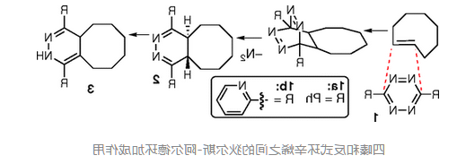点击化学四嗪（tetrazine）和反式环辛烯（TCO）的抗**策略试验