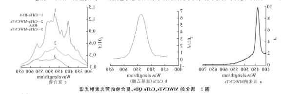多壁碳纳米管上原位生长CdTe量子点.png