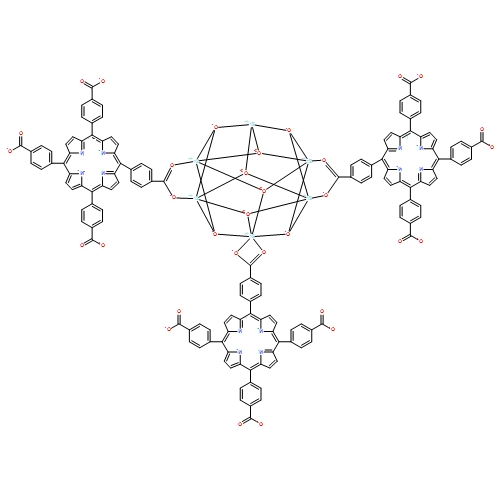 PCN-223(H)金属有机骨架cas:1640226-29-4 PCN-223(H)金属有机骨架cas:1640226-29-4