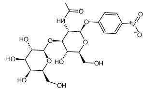 4-硝基苯基-2-乙酰氨基-2-脱氧-3-(β-吡喃半乳糖)-β-D-半乳糖苷，CAS: 57467-13-7  