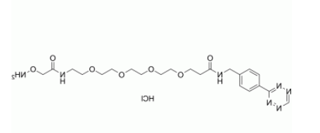 Tetrazine-PEG4-oxyamine hydrochloride Tetrazine-PEG4-oxyamine hydrochloride