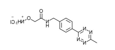 Methyltetrazine oxyamine HCl salt