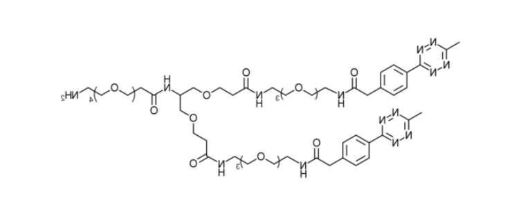 Amino-PEG4-bis-PEG3-methyltetrazine