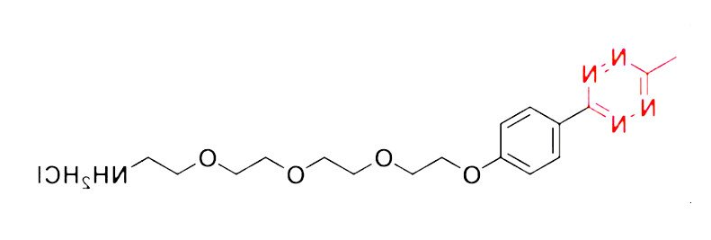 Methyltetrazine-PEG4-amine HCl
