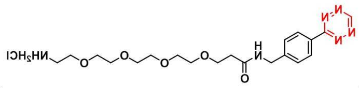 Tetrazine-PEG4-amine HCl salt