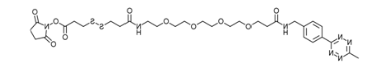 Methyltetrazine-PEG4-SS-NHS