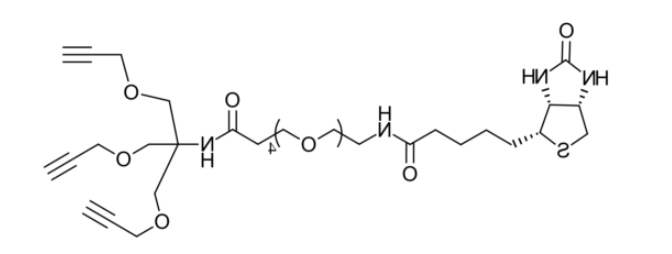 Biotin-PEG4-tris-alkyne