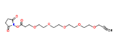 Alkyne-PEG5-NHS