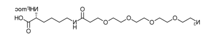 Azido-PEG4-amido-Lys(Fmoc)-acid