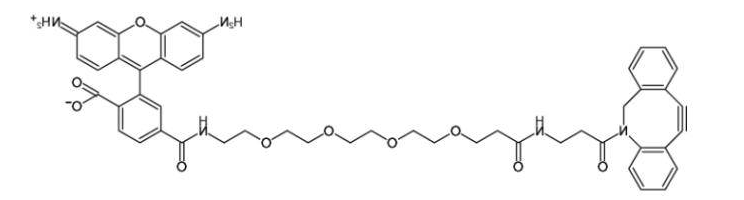 Carboxyrhodamine 110-PEG4-DBCO