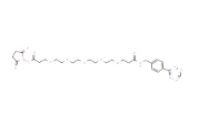 Tetrazine-Ph-PEG5-NHS ester Tetrazine-Ph-PEG5-NHS ester