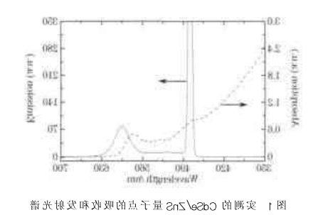 ZnS/CdSe量子点