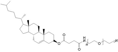 Cholesterol-PEG-N3 Cholesterol-PEG-N3