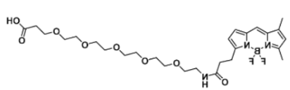荧光染料BODIPY FL-PEG5-COOH/carboxylic acid/羧基羧酸，CAS:2093197-98-7的激发发射波长是多少？