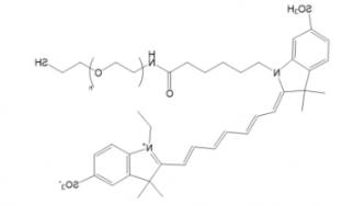 荧光染料Cy7-PEG-SH/thiol，Cy7-聚乙二醇-巯基，Ex/Em(nm) 755/787的溶解度解析