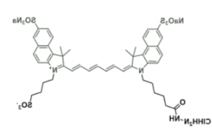 水溶性吲哚菁绿荧光染料diSulfo-ICG Hydrazide/酰肼，Ex/Em(nm) 751/830