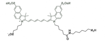 水溶性吲哚菁绿disulfo-ICG-amine/NH2/氨基，激发发射波长Ex/Em(nm) 751/830