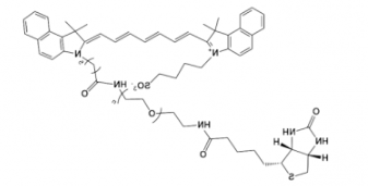 吲哚菁绿-聚乙二醇-生物素，ICG-PEG-Biotin产品参数及溶解度解析