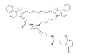 荧光染料ICG-PEG-maleimide/MAL，吲哚菁绿-聚乙二醇-马来酰亚胺产品介绍及结构式解析