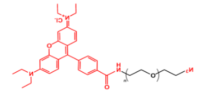 荧光染料罗丹明聚乙二醇叠氮 Rhodamine-PEG-N3,叠氮PEG罗丹明 荧光染料罗丹明聚乙二醇叠氮 Rhodamine-PEG-N3,叠氮PEG罗丹明