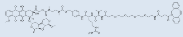 DBCO-PEG4-VC-PAB-DMAE-PNU159682 DBCO-PEG4-VC-PAB-DMAE-PNU159682