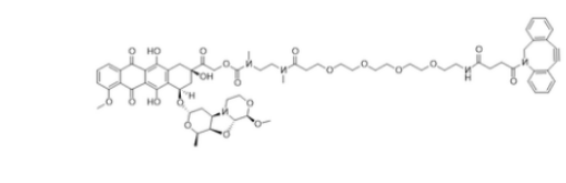DBCO-PEG4-DMAE-PNU159682 DBCO-PEG4-DMAE-PNU159682