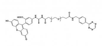 Tetrazine-PEG-FITC 四嗪-聚乙二醇-异硫氰基荧光素