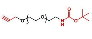  Alkyne-PEG-NH-tBOC