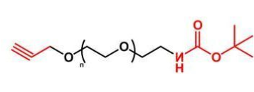Alkyne-PEG-NH-tBOC