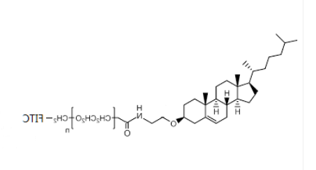 Cholesterol-PEG-FITC