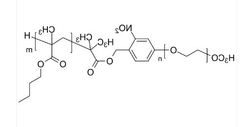PEO-PnBuMA-cleavable