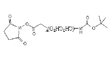 Boc-NH-PEG-SCM