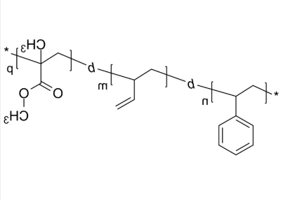 PS-PBd(1,2)-PMMA
