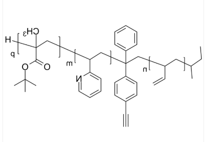 PBd-(acetylene)-P2VP-PtBuMA PBd-(acetylene)-P2VP-PtBuMA