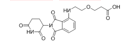 Pomalidomide-PEG1-COOH