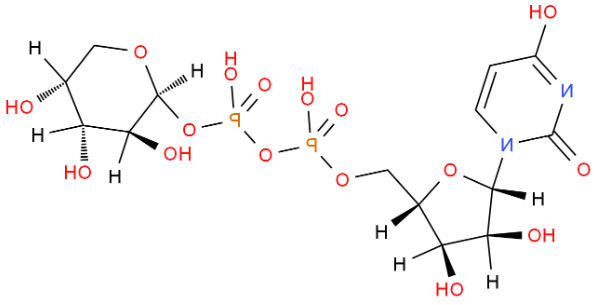 cas:15839-78-8，UDP-L-Arabinose，尿苷二磷酸修饰阿拉伯糖