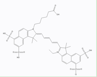 甲硝唑-聚乙二醇-CY5.5 甲硝唑-聚乙二醇-CY5.5