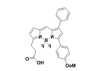 BODIPY-545/570，氟硼二吡咯(BODIPY)类荧光染料，结构式分享