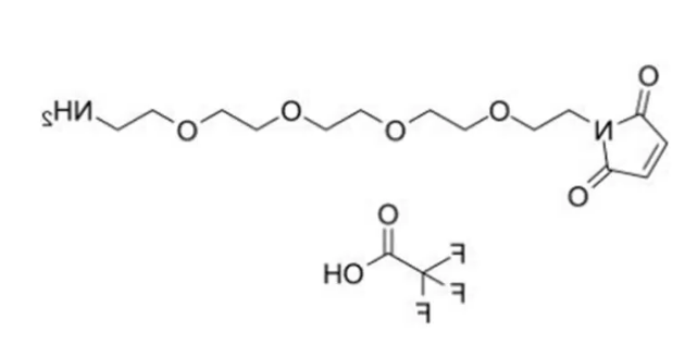 2512227-13-1，Mal-PEG4-C2-NH2 TFA， 一种 PROTAC linker，属于 PEG 类产品