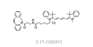 2182601-71-2，DBCO-Cyanine5，Cy5 DBCO氰5红色荧光团衍生物，用于无铜点击化学