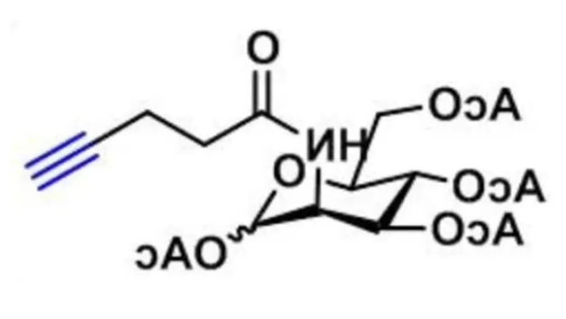 Ac4ManNAl，炔基修饰甘露糖，N–(4–pentynoyl) mannosamine tetraacylated