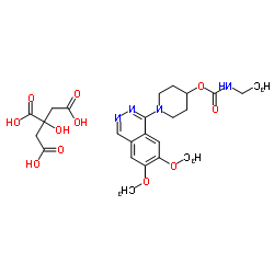 Carbazeran citrate	 