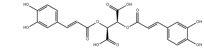 ROS活化氧Cichoric Acid，菊苣酸，CAS：327-97-9