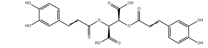 活化氧Chicoric acid，菊苣酸，CAS：6537-80-0