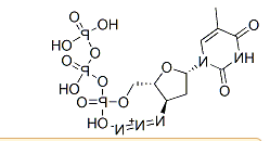 活化氧AZT triphosphate，CAS：92586-35-1，分子式C10H16N5O