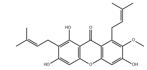 活化氧alpha-Mangostin，α-倒捻子素，CAS：6147-11-1