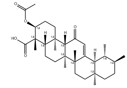 活化氧3-acetyl-11-keto-β-Boswellic Acid，11-羰基-Β-乙酰乳香酸，CAS：67416-61-9