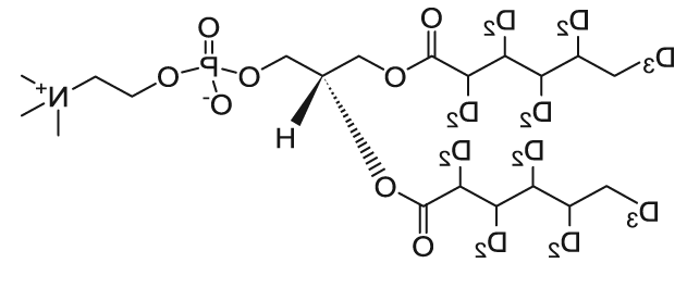 06:0 PC-d22|1,2-dihexanoyl-d22-sn-glycero-3-phosphocholine