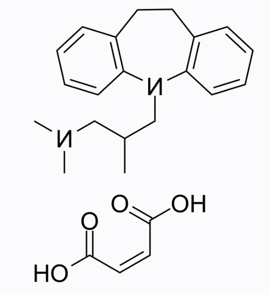 cas:521-78-8 Trimipramine maleate 三甲丙咪嗪马来酸盐