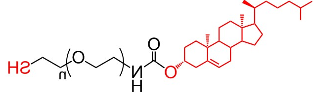 胆固醇 聚乙二醇 巯基、CLS-PEG-SH、 胆固醇PEG巯基